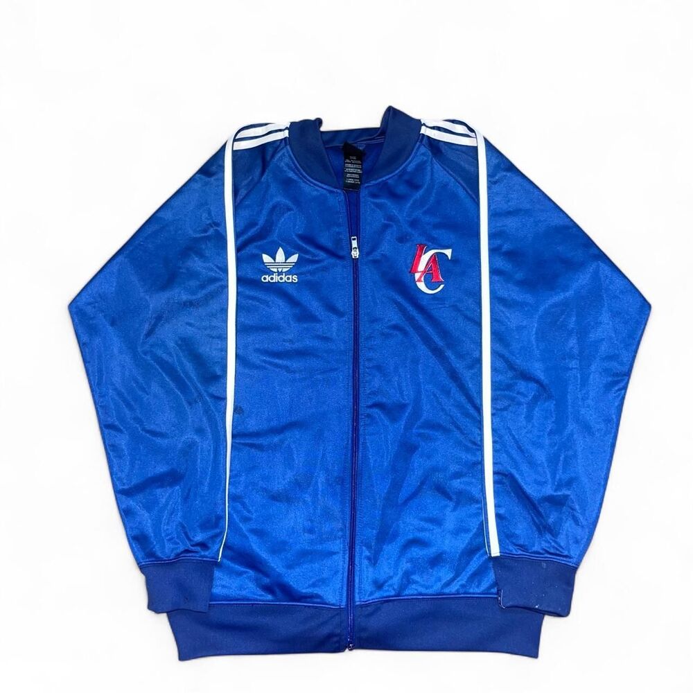 Vintage 2010 Adidas Youth Boys’ Los Angeles Clippers Track Jacket SZ L 14-16